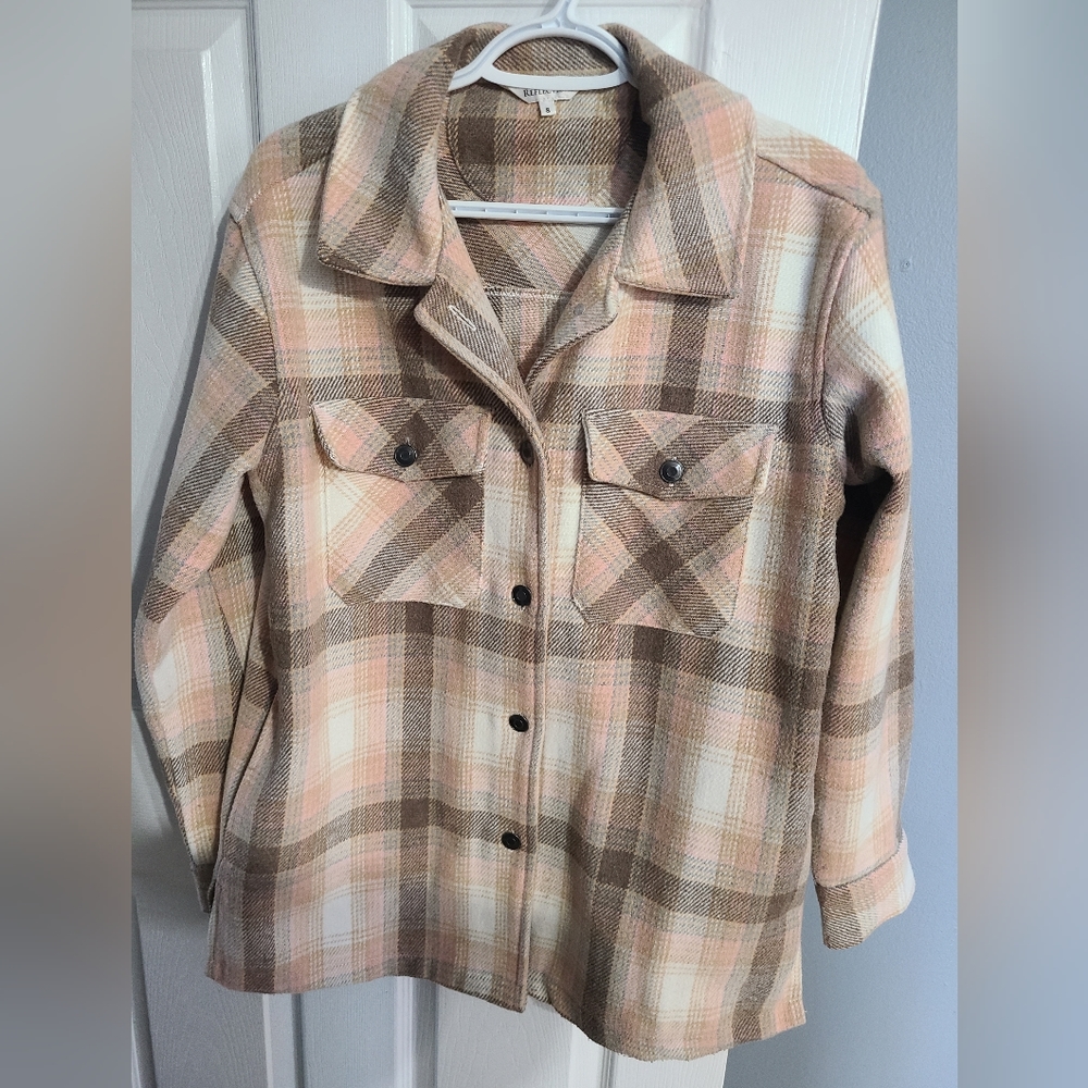 Northern Reflections Plaid Shacket - Picture 1 of 3